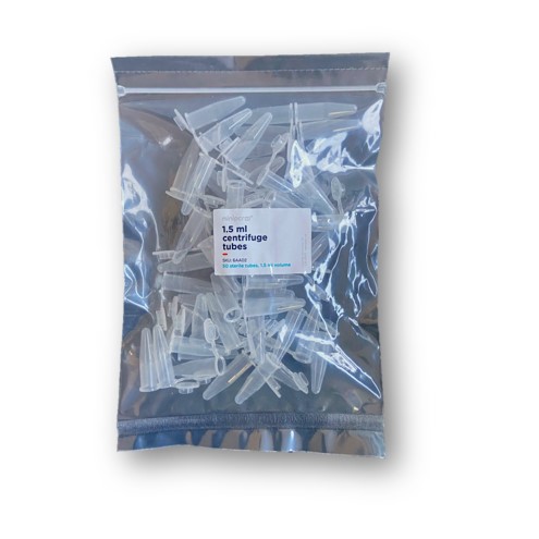 1.5 mL sterile microtubes, bag of 50 – miniPCR bio