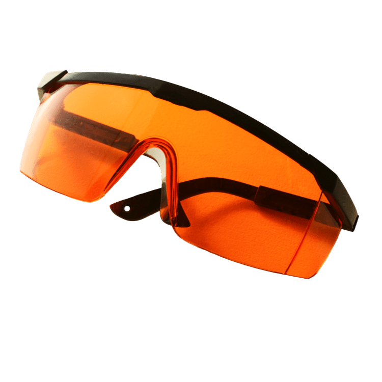 Orange Shield viewing goggles miniPCR bio