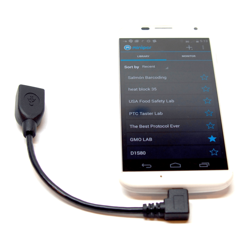 USB OTG adapter for Android devices - bio